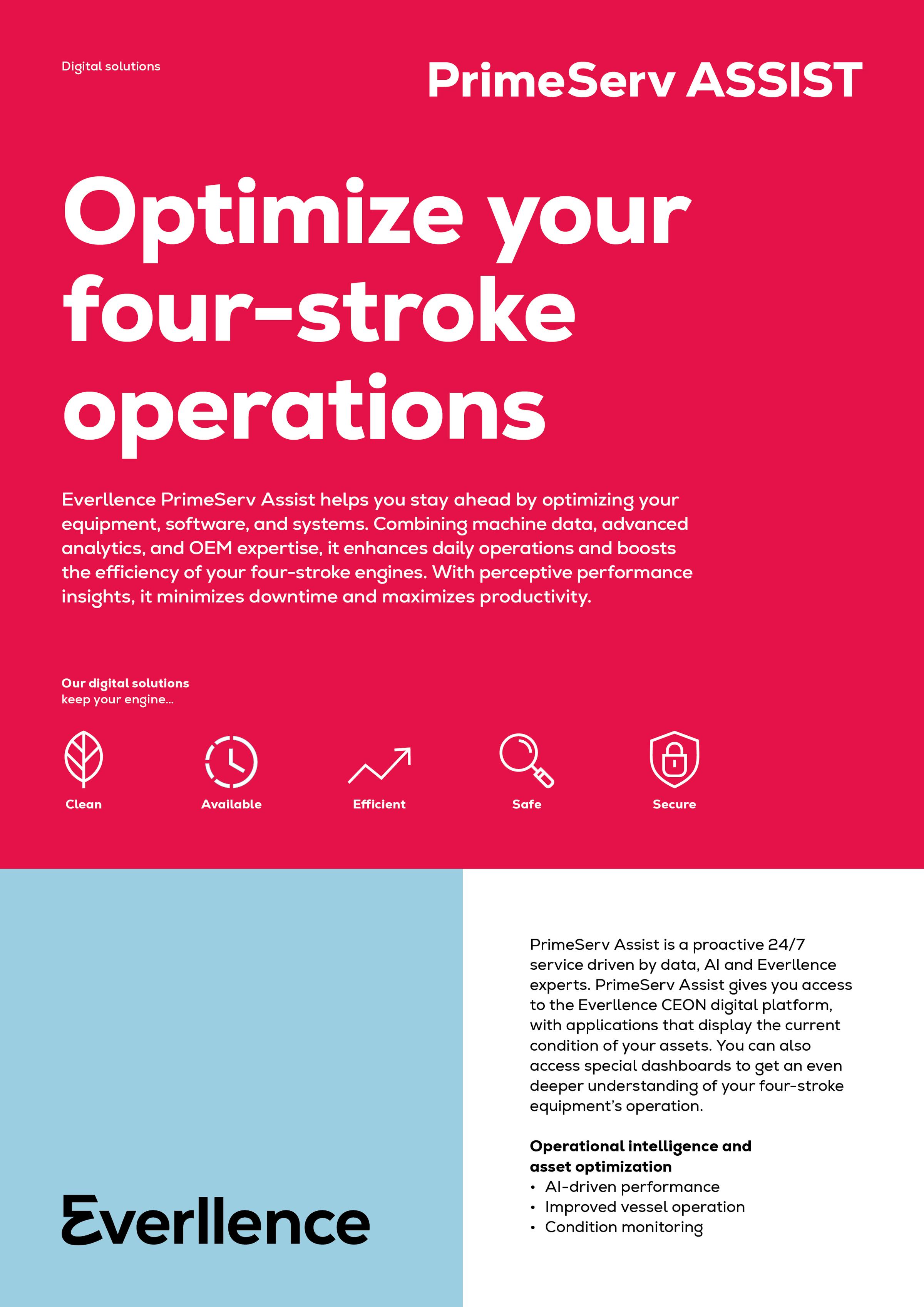 Optimize your four-stroke operations